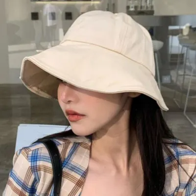 여름 보닛햇 버킷햇 와이어 벙거지 모자 여성 바캉스룩 휴양지룩 자외선차단 휴양지모자 햇빛가리개