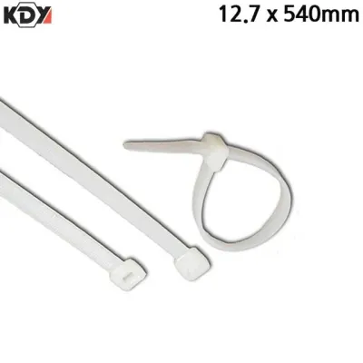 KDY 케이블타이 화이트 12.7 x 540mm 100개입