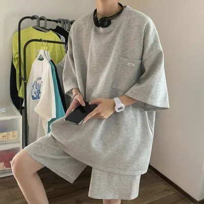 셋업 세트 남성 오버핏 캐주얼 상하의