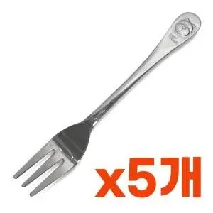 상일(곰돌이)유아용 포크1p x(5개) 아동포크 어린이