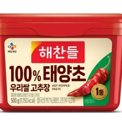 CJ 해찬들우리쌀골드고추장 500g(용기)
