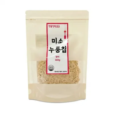 맛뜰정원 현미 미소 누룽칩 160g 식사대용