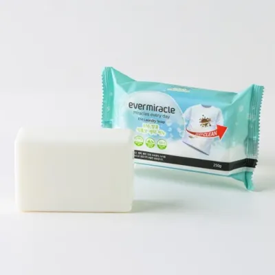 EM 세탁비누(250g) 베이비의류 운동화 순식물성 빨래비누 팜오일 이엠발효추출물함유
