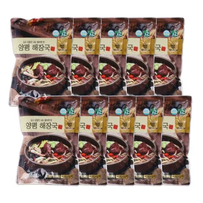 자연깃든 양평해장국 600g(10개) 선지국밥