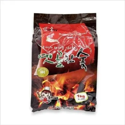 지피니 옛골 참숯 1kg + 착화제 포함