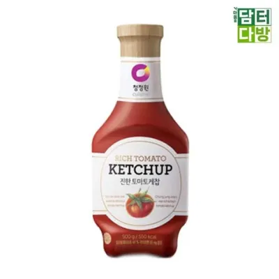 케찹 케첩 진한토마토케찹 토마토 소스 케챱 토소스 요리 조미료 500g