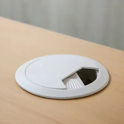 회전형 전선캡 20p 테이블 책상 전선구멍커버 60mm