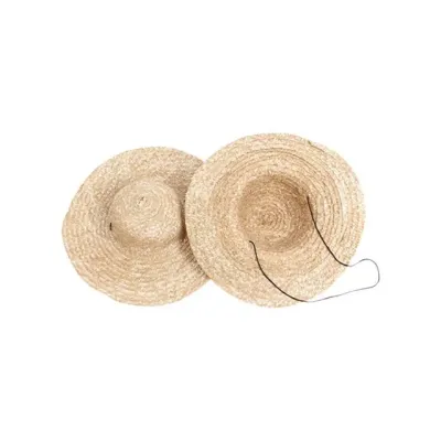 밀짚모자 농부 여름 벙거지 챙넓은 여성 대형 라탄 농사 왕골모자