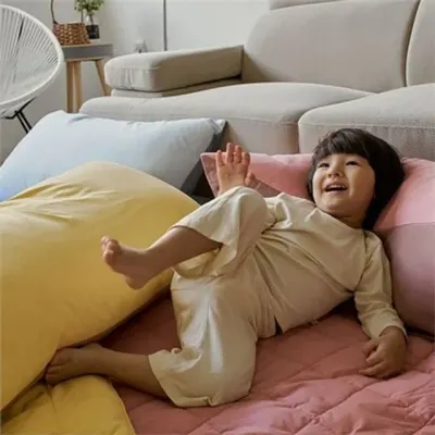 유아 롱 쿠션 유아 바디 필로우 유아용 침대 어린이용 아동용 어린이 아동 용품 안전 수면 투톤 침구