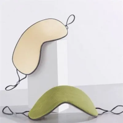 양면 수면 안대 숙면용 눈 가리개 부드러운 조절형 가벼운 침실용 휴대용 깊은