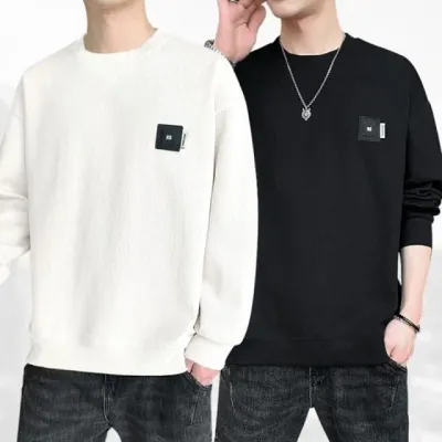 슬림핏 긴팔 티셔츠 세미핏 롱슬리브 무지 쭉티