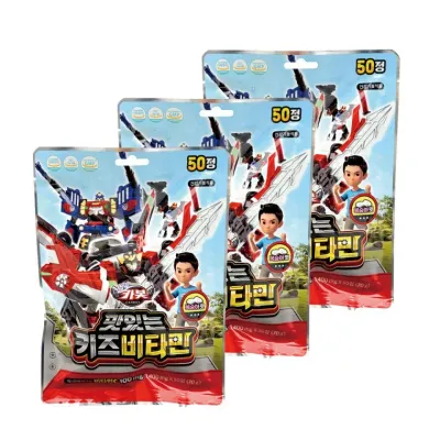 헬로카봇 맛있는 키즈비타민 50정 x 3개 세트