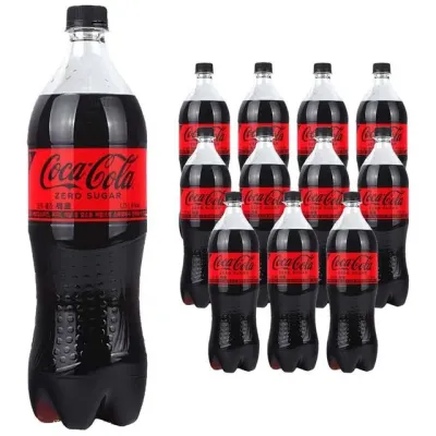 제로 콜라 업소 톡쏘는 상쾌한 대용량 1.25L 12P 무설탕음료
