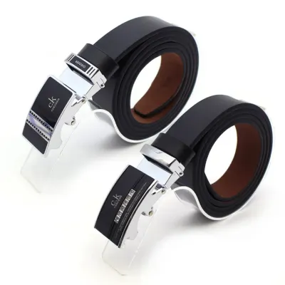 [쓰리몰] 프리미엄 최고급 신상 자동벨트/소가죽 남자 자동버클 청바지 허리띠 면바지 허리끈 사이즈조절