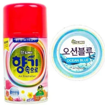 분사형 방향제 리필 액상형 방향제 리필 스프레이 자동 화장실 탈취 공기 제거 탈취제 테라피 증후군 새집