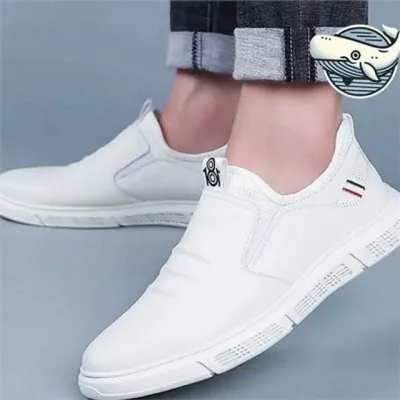 통기성 신발 편안한 신발 기본 남성 데일리 스니커즈 슬립온 운동화 캐주얼 플랫 로퍼 단화 무지