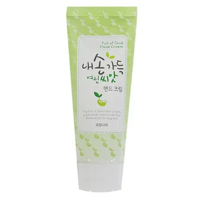 과일나라 내손가득 여린씨앗 핸드크림 100g -TJ 과일나라 핸드크림 핸드케어 보습 로션 핸드로션
