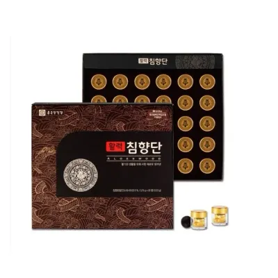 [2026년 가정의달 특선] 종근당건강 활력 침향단 3.75g x 30환 -설 추석 명절 감사 선물세트-