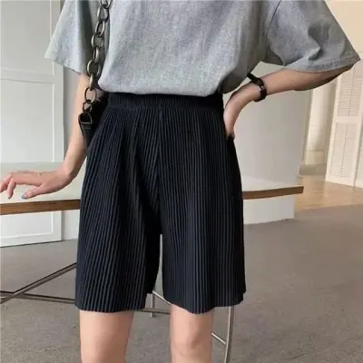 플 4부 반바지 3color 여성 팬츠 여성밴딩 시원한