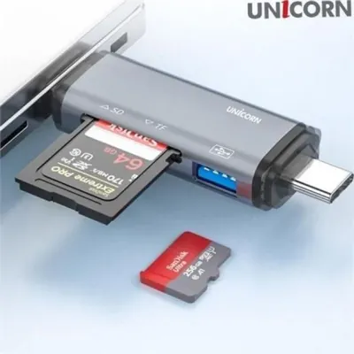 멀티 메모리 카드 리더 usb c 타입 리더기 고속 스마트폰 아이폰 외장 파일