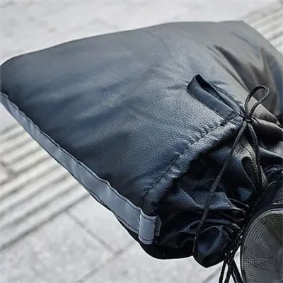 오토바이 핸들 워머 오토바이 방한 핸들 커버 가죽 보온 겨울 방수 자전거 전기