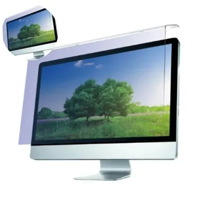 컴퓨터화면보호기 모니터블루라이트차단 거치형 모니터 블루라이트 차단필름 635 x 415mm 1개