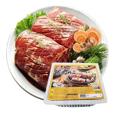 돼지왕 양념구이-3.3kg(10대)무뼈갈비10인분(상황버섯함유)