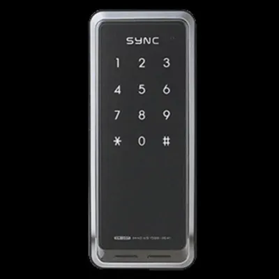 디지털 도어록 부품 번호 SR-10N 검정