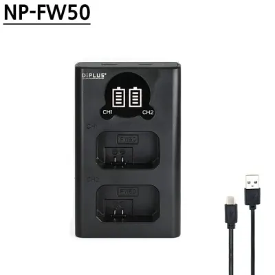 소니 NP FW50 호환 LCD 듀얼 충전기