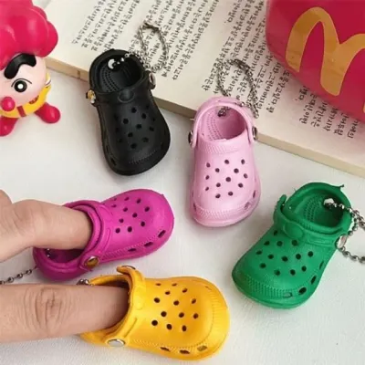 샌들 인기템 미니어처 신발키링 미니 가방 키링 슈즈 백참 귀여운 열쇠고리 슬리퍼 선물 인형키링