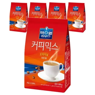 맥스웰하우스 오리지날 커피믹스 자판기용 800g x 5개