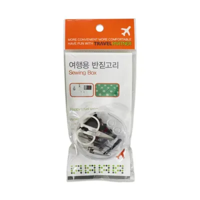 GF 여행용 반짇고리-H/바느질세트/바느실/옷수선/손바늘/바늘세트/효자핀/단추/옷핀