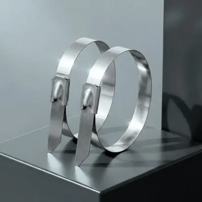 스트롱강 304스텐 케이블타이 100mm 100개 스틸타이