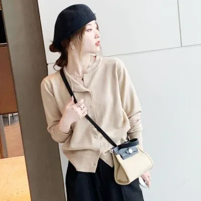 데일리 가디건 베이직 긴팔 니트 가디건