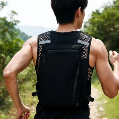 런닝 조끼 메쉬 통기성 등산 낚시 작업 피싱 캠핑 레저 스포츠 멀티 포켓