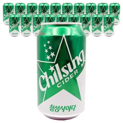 롯데 칠성사이다 350ml x 20캔