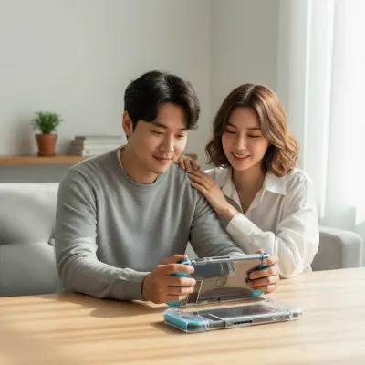 투명 케이스 닌텐도 스위치 게임팩 보관 충격 방지 커버