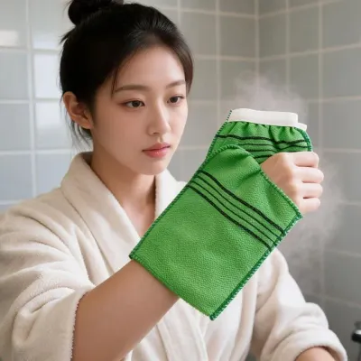 때밀이 때장갑 목욕타올 샤워 때타월 베이직 목욕용품 데일리 홈케어 자취 세신