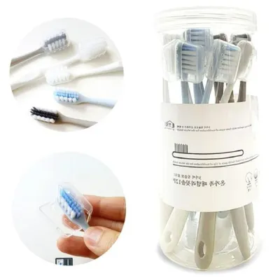 휴대용칫솔 여행용 칫솔세트 12개입 대용량 1세트