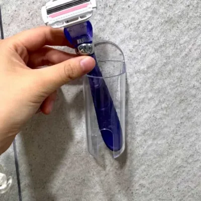 투명 전동칫솔꽂이 욕실면도기통 칫솔홀더 빗통꽂이