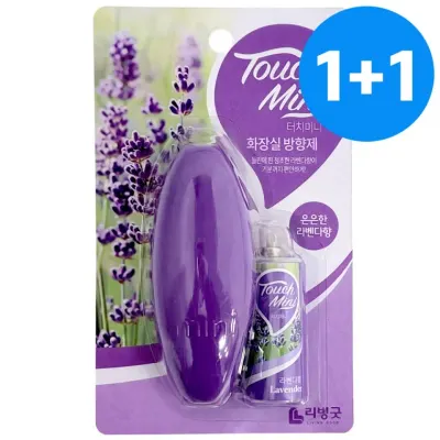 리빙굿1+1 터치미니 화장실방향제(라벤다향13ml) 냄새