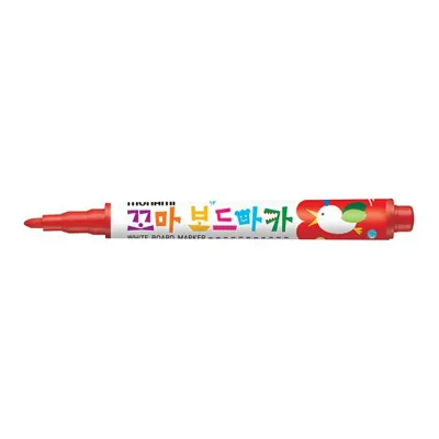 모나미 꼬마 보드마카 (빨강) 유성매직 마카펜