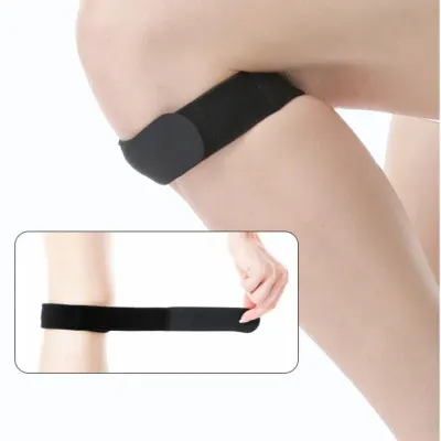 실리콘 스트랩내장 무릎보호대 무릎아대 무릎밸트