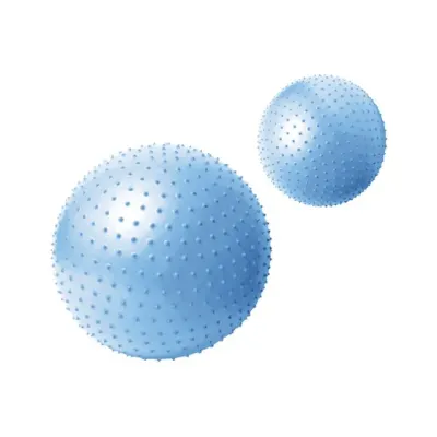 마사지 짐볼 돌기형 스트레칭 지압 65cm 블루 필라테스짐볼 짐볼사이즈 임산부짐볼