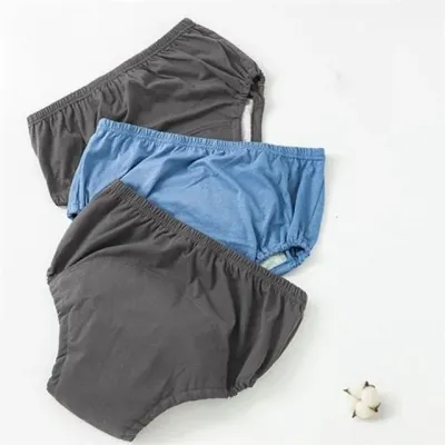남성 기능성 팬티 남성 속옷 팬티 실버 위생 특수 흡수 기저귀 노인