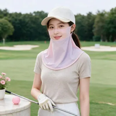 골프마스크 자외선차단 안면 라이딩 썬캡 등산 야외활동 자전거 조깅 5컬러