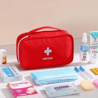 휴대용 비상약 구급약 응급약 상비약 약 보관 수납 파우치 가방 통 케이스 M11529
