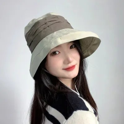 모리스 여성용 버킷햇(연카키) 넓은챙 사파리모자
