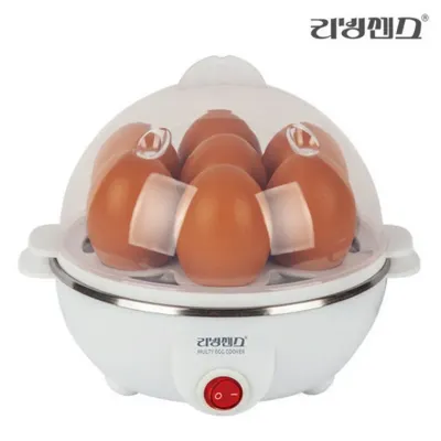 리빙센스 7구 계란찜기 LS-EG2728 에그쿠커 달걀찜기 전기 만두 호빵찜기 과열방지