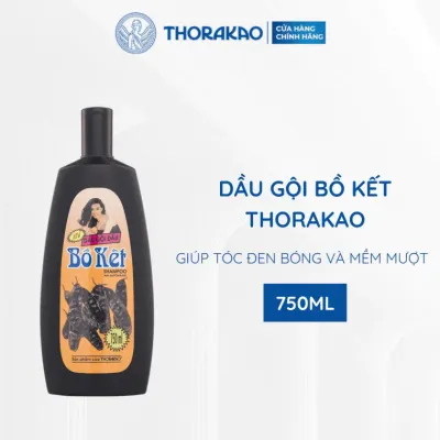 thorakao 사포닌 750ml 이 함유된 허브 샴푸는 모발을 매끄럽게 하여 비듬 방지